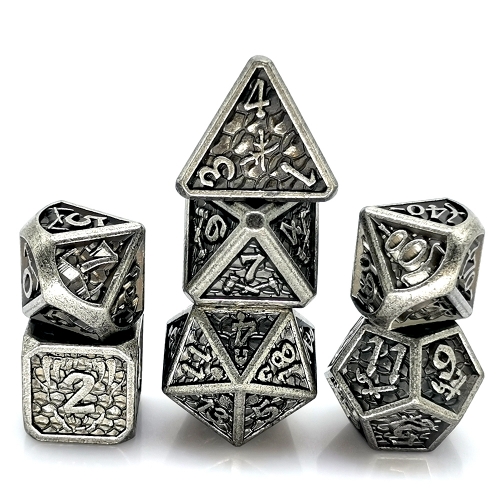 Dragon Scale Metal Dice
