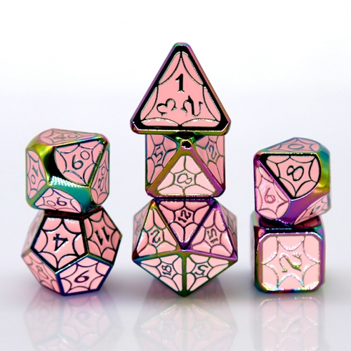 Spider Metal Dice