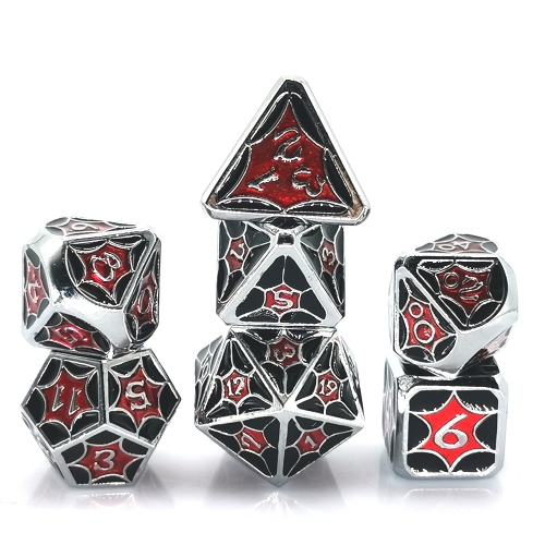 Spider Metal Dice