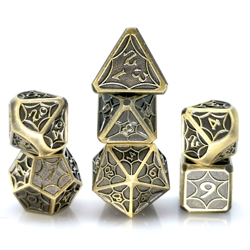 Spider Metal Dice
