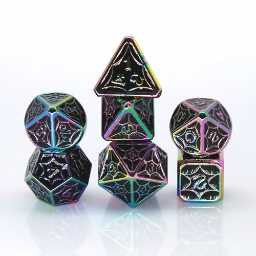 Spider Metal Dice
