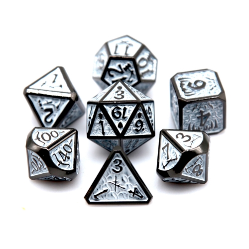 Dragon Scale Metal Dice