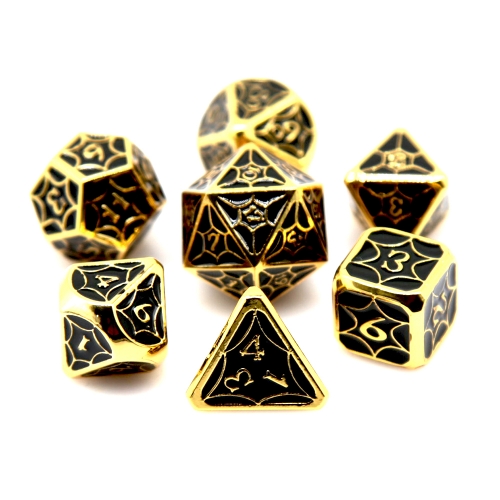 Spider Metal Dice