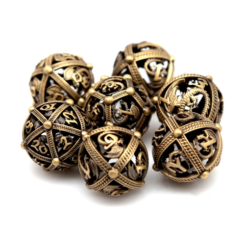 Circle Metal Dice