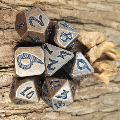 Dragon Scale Font Dice