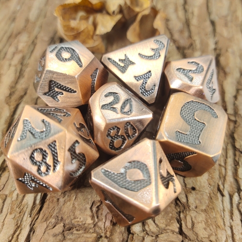 Dragon Scale Font Dice