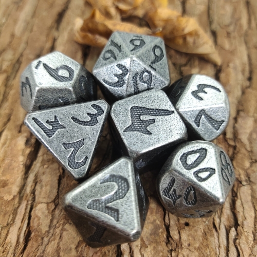 Dragon Scale Font Dice
