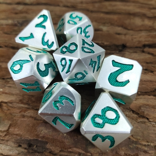 Dragon Scale Font Dice