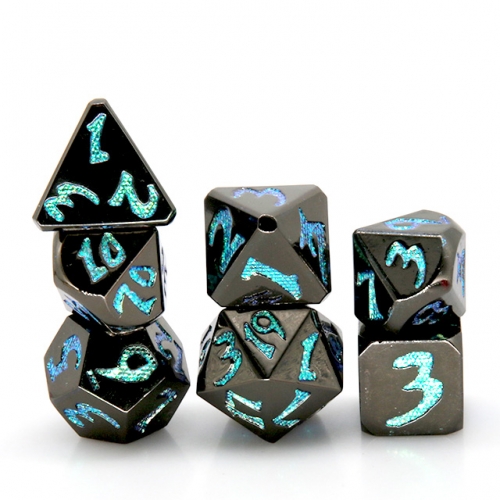 Dragon Scale Font Dice