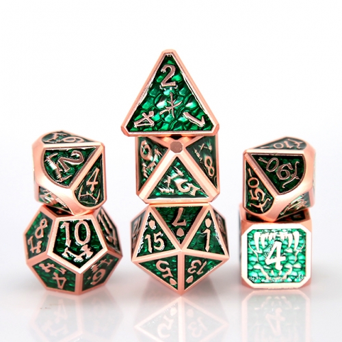 Green Enamels Color Metal