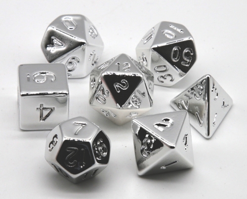 Silver Electroplating Dice