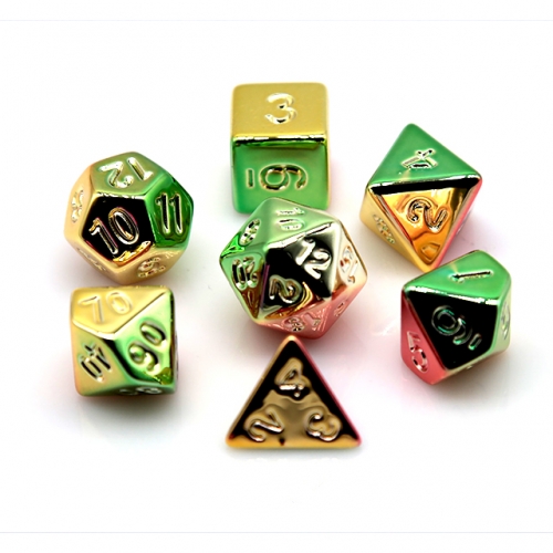 Colorful Electroplating Dice