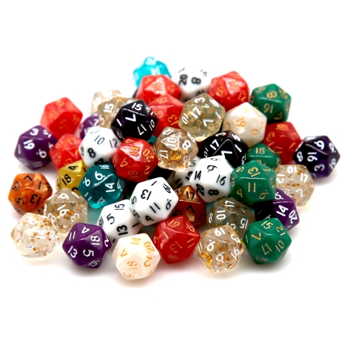 Bulk Mini D20 Dice