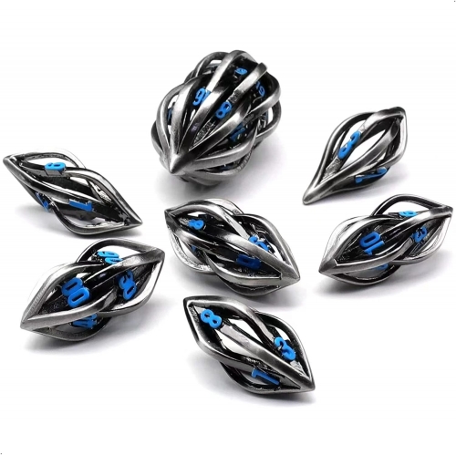 Multiple shapes Dice(Blue Ink)