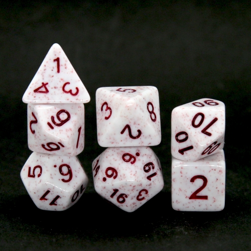 Red Broken Marble