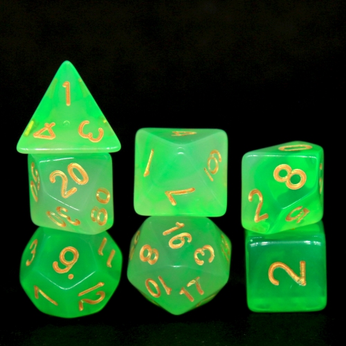 Green and White Swing