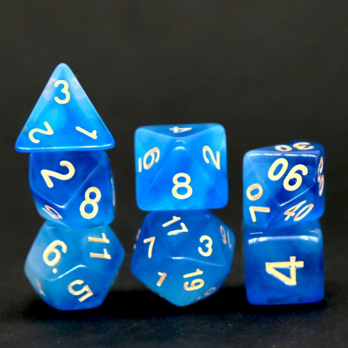 Blue and White Swing