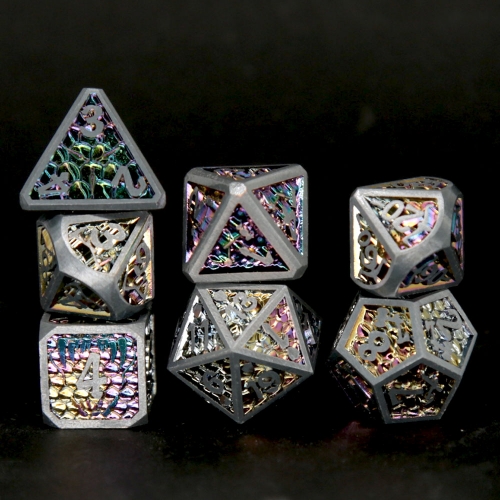 Dragon Scale Metal Dice