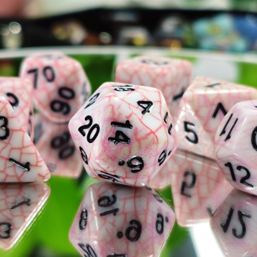 Red Web Dice