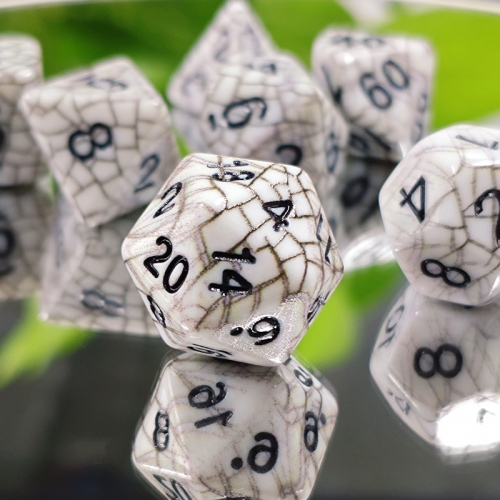 Black Web Dice