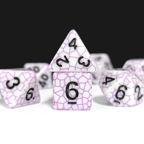 Purple Web Dice