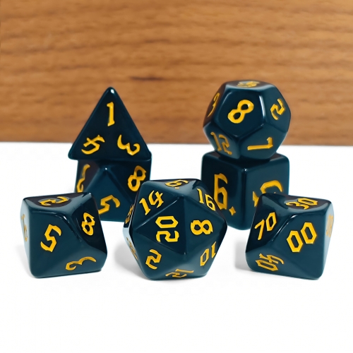 Black Opaque(yellow ink)