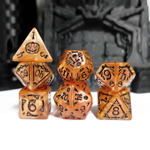 Halloween Pattern Dice
