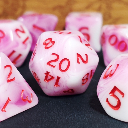 Pink and White Mixed Colors