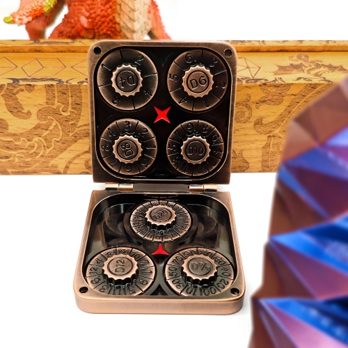 Rolling Metal Dice