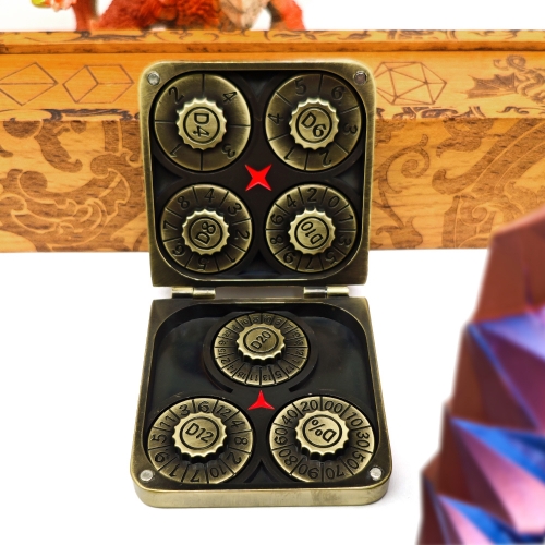 Rolling Metal Dice