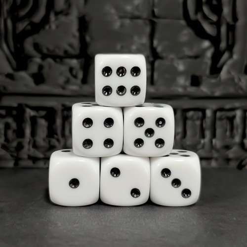 12MM Acrylic D6 Dice