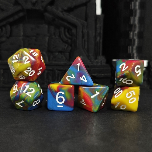 Mixed Color Dice