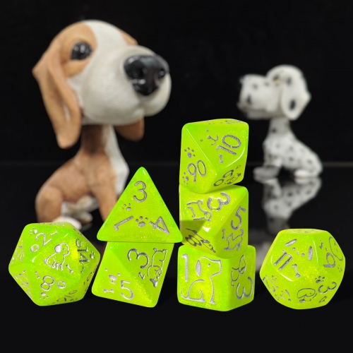 Cute Dog Dice