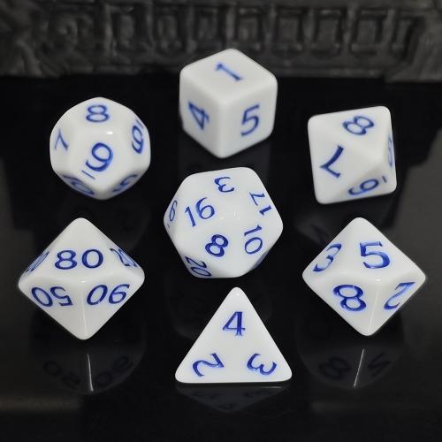 Colorful Ink Dice