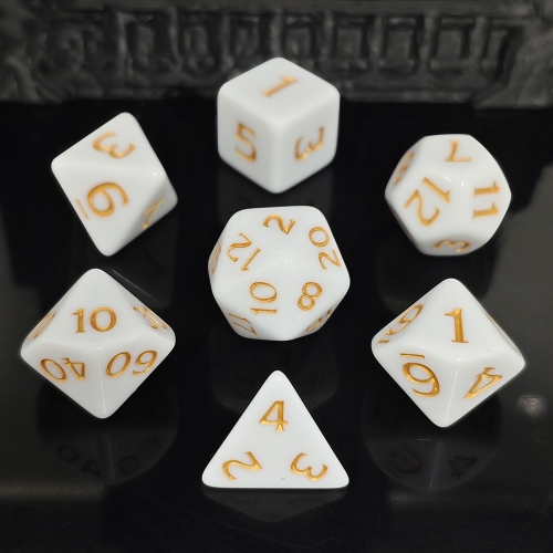 Colorful Ink Dice