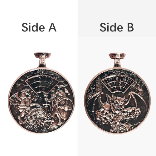 Rolling Metal Dice
