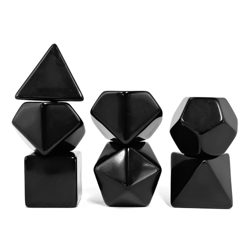 Black Smooth-faced Dice