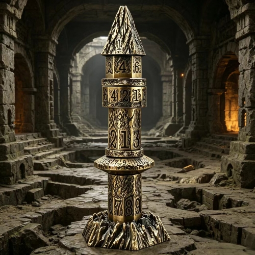 Rotating Tower Dice