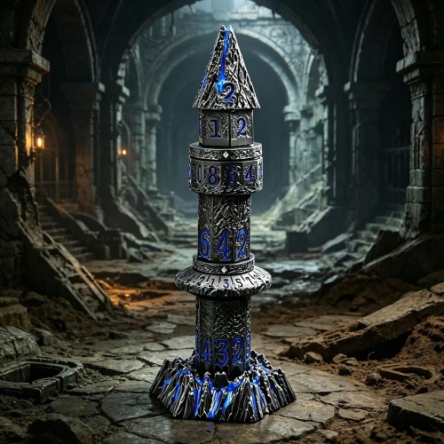 Rotating Tower Dice