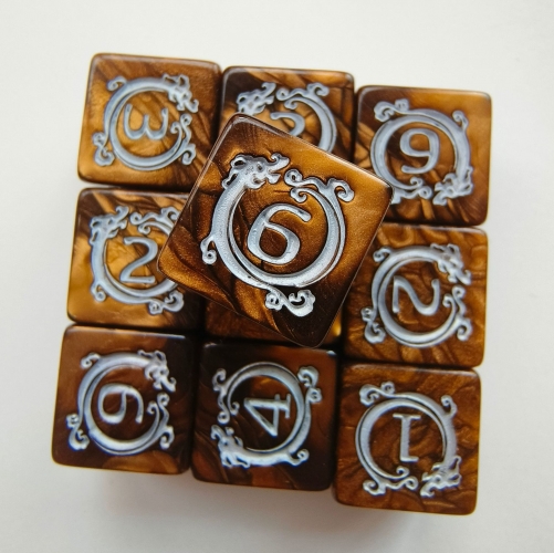 17MM D6 Dragons Dice