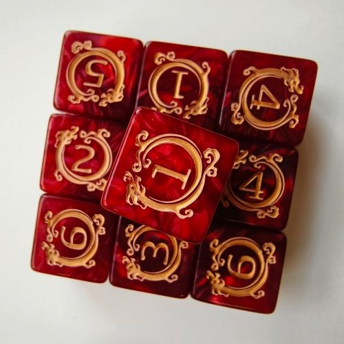 17MM D6 Dragons Dice