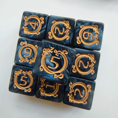 17MM D6 Dragons Dice