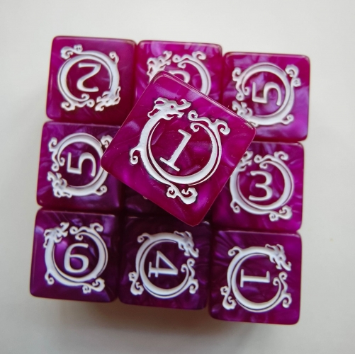 17MM D6 Dragons Dice