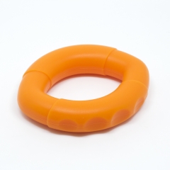 Relieve stress oval shape hand grip strength exercises rubber hand grip ring