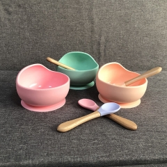 Silicone baby bowls