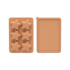 Silicone starfish ice tray/baker mould