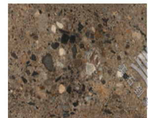 Brazilian Meteorite ultra-thin translucent slab - product photo