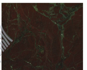 Rollin Red ultra-thin translucent slab - product photo