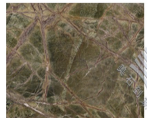 Rain forest green ultra-thin translucent slab - product photo
