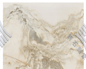 Landscape White ultra-thin translucent slab - product photo